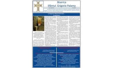 Buletin Parohial | nr. 4 | septembrie 2012