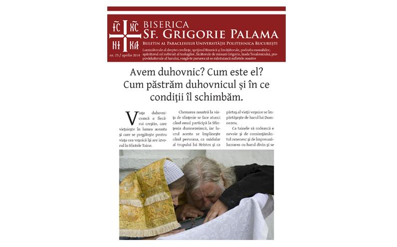 Buletin Parohial | nr. 23 | aprilie 2014