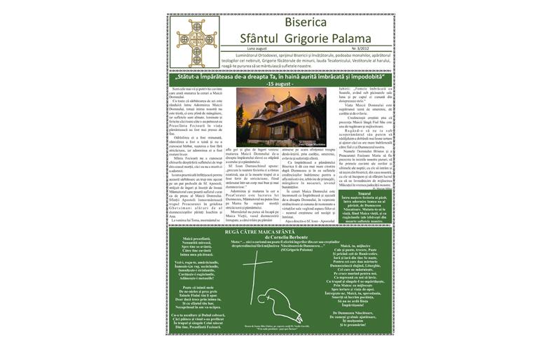 Buletin Parohial | nr. 3 | august 2012